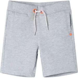 VidaXL (grey, 128 (7-8y)) Kids' Shorts with Drawstring Elasticated Waistband Shorts Chi VidaXL (grey, 128 (7-8y)) Kids' Shorts with Drawstring Elasticated Waistband Shorts Chi