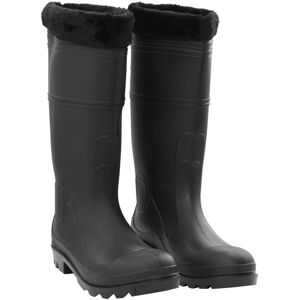 (with socks, 44) vidaXL Rian Boots Waterproof Wellies Wellingtons Boots Garden S (with socks, 44) vidaXL Rian Boots Waterproof Wellies Wellingtons Boots Garden S