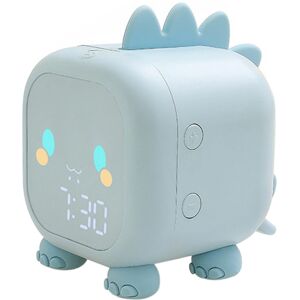 Unbranded (blue) Kids Alarm Clock Cute Dinosaur Digital Alarm Clock For Kids Bedside Clock Unbranded (blue) Kids Alarm Clock Cute Dinosaur Digital Alarm Clock For Kids Bedside Clock