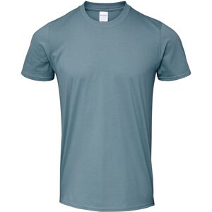 (M, Stone Blue) Gildan Mens SoftStyle Ringspun T-Shirt (M, Stone Blue) Gildan Mens SoftStyle Ringspun T-Shirt