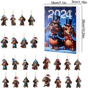Unbranded (4) Advent Calendar 2024 24 Days Dachshund Pendant Set Christmas Countdown Calen Unbranded (4) Advent Calendar 2024 24 Days Dachshund Pendant Set Christmas Countdown Calen