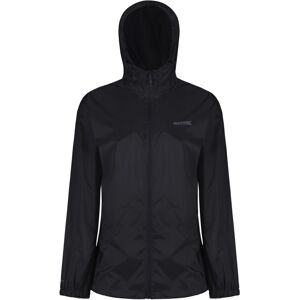 (14 UK, Black) Regatta Womens/Ladies Pack It III Waterproof Jacket (14 UK, Black) Regatta Womens/Ladies Pack It III Waterproof Jacket