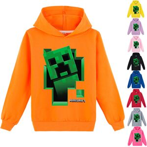 Unbranded (Red, 8-9Years) Minecraft Hoodie For Unisex Kids, Creeper Printed Hooded Sweatsh Unbranded (Red, 8-9Years) Minecraft Hoodie For Unisex Kids, Creeper Printed Hooded Sweatsh