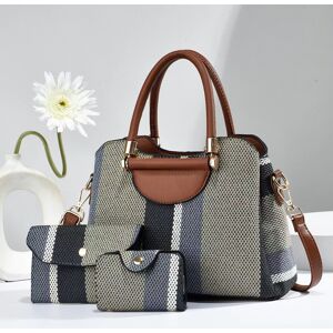 Unbranded (BlueGrey) Sophisticated Womens Tote Bag With Sleek Horizontal Shape And Ample S Unbranded (BlueGrey) Sophisticated Womens Tote Bag With Sleek Horizontal Shape And Ample S