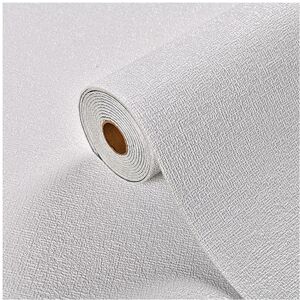 SLOERT (White) Self Adhesive Wallpaper Waterproof Linen Real Texture 3m Bedroom Laundry SLOERT (White) Self Adhesive Wallpaper Waterproof Linen Real Texture 3m Bedroom Laundry