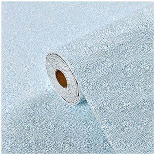 SLOERT (Blue) Self Adhesive Wallpaper Waterproof Linen Real Texture 3m Bedroom Laundry SLOERT (Blue) Self Adhesive Wallpaper Waterproof Linen Real Texture 3m Bedroom Laundry