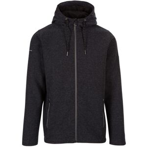 (XL, Black Marl) Trespass Mens Fleece Full Zip Hoodie Sheelane (XL, Black Marl) Trespass Mens Fleece Full Zip Hoodie Sheelane