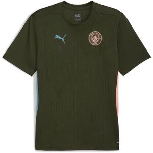 Puma (M) Manchester City Dark Green Training Jersey 2024/25 Puma (M) Manchester City Dark Green Training Jersey 2024/25