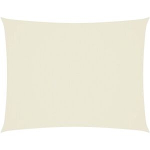vidaXL Sunshade Sail Oxford Fabric Rectangular 2x3 m Cream - Sunshade Sail vidaXL Sunshade Sail Oxford Fabric Rectangular 2x3 m Cream - Sunshade Sail