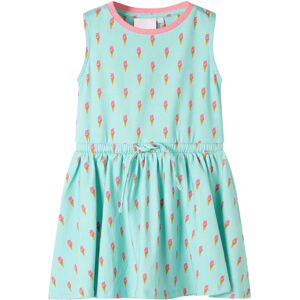 VidaXL (140) Kids' Dress with Drawstring Children Girl's Dress Ice Cream Print Light Mi VidaXL (140) Kids' Dress with Drawstring Children Girl's Dress Ice Cream Print Light Mi