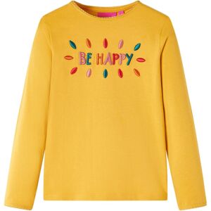 VidaXL (ochre, 104) Kids' T-shirt with Long Sleeves Children's T Shirt Tops Tee Words 3 VidaXL (ochre, 104) Kids' T-shirt with Long Sleeves Children's T Shirt Tops Tee Words 3