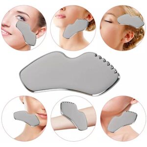 Unbranded Gua Sha Stainless Steel Scraping Face Massager Tool Facial Scraper Healthy Unbranded Gua Sha Stainless Steel Scraping Face Massager Tool Facial Scraper Healthy