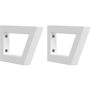 (white, 15 x 30 cm/ Trapezium) vidaXL Shelf Brackets for Washbasin Shelf Support (white, 15 x 30 cm/ Trapezium) vidaXL Shelf Brackets for Washbasin Shelf Support