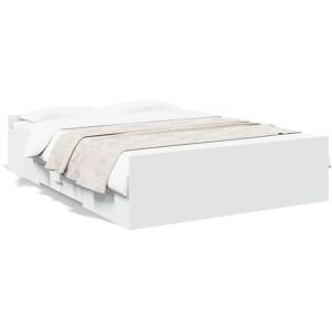 (white, 120 x 190 cm) vidaXL Bed Frame with Drawers Bed Base Sonoma Oak 120x200 (white, 120 x 190 cm) vidaXL Bed Frame with Drawers Bed Base Sonoma Oak 120x200