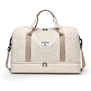 RYWOLT (Beige) Large Gym Large Capacity Checkered Diamond Travel Casual Fashionable Han RYWOLT (Beige) Large Gym Large Capacity Checkered Diamond Travel Casual Fashionable Han