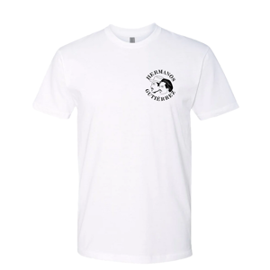 Gildan (XL) Hermanos Gutierrez Classic Logo White T-Shirt Gildan (XL) Hermanos Gutierrez Classic Logo White T-Shirt