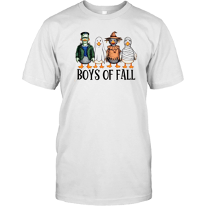 Gildan (M) Cute Boys Of Fall Ghost Ducks Fall Pumpkins Halloween Ducks T-Shirt Gildan (M) Cute Boys Of Fall Ghost Ducks Fall Pumpkins Halloween Ducks T-Shirt