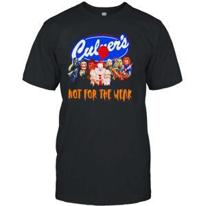 Gildan (XXL) Horror Movie Characters Culver's Not For The Weak Halloween 2023 T-shirt Gildan (XXL) Horror Movie Characters Culver's Not For The Weak Halloween 2023 T-shirt