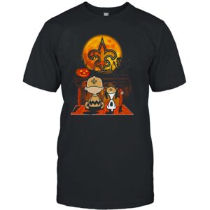 Gildan XXXL Snoopy Charlie Brown Saints Moon Halloween T-shirt Gildan XXXL Snoopy Charlie Brown Saints Moon Halloween T-shirt