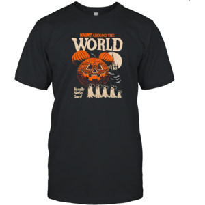 Gildan (M) Haunt Around The World It'S Really Not So Scary Halloween T-Shirt Gildan (M) Haunt Around The World It'S Really Not So Scary Halloween T-Shirt