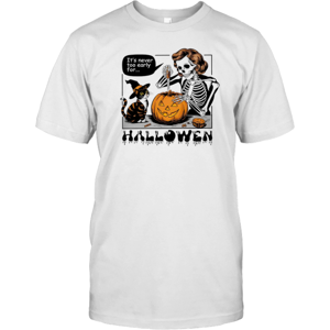 Gildan (S) Halloween It'S Never Too Early T-Shirt Gildan (S) Halloween It'S Never Too Early T-Shirt