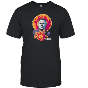 Gildan (L) Michael Myers Lions Logo T-Shirt Gildan (L) Michael Myers Lions Logo T-Shirt