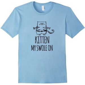 Gildan (S) Kitten My Swole On – Funny Cat Lovers Pun T-Shirt Gift Idea-Father's Day Gildan (S) Kitten My Swole On – Funny Cat Lovers Pun T-Shirt Gift Idea-Father's Day