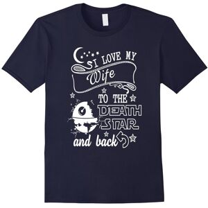 Gildan (L) I LOVE MY WIFE TO THE DEATH STAR AND BACK T-SHIRT-Father's Day Gildan (L) I LOVE MY WIFE TO THE DEATH STAR AND BACK T-SHIRT-Father's Day