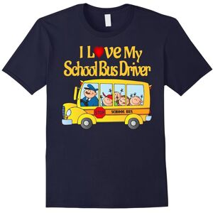 Gildan (XL) I Love My School Bus Driver T-Shirt Drive Kids Ride Shirt-Father's Day Gildan (XL) I Love My School Bus Driver T-Shirt Drive Kids Ride Shirt-Father's Day