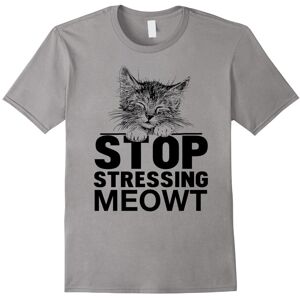 Gildan (L) Stop Stressing Meowt T Shirt – I Love Cat Shirts Gift Idea-Father's Day Gildan (L) Stop Stressing Meowt T Shirt – I Love Cat Shirts Gift Idea-Father's Day