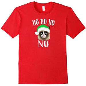 Gildan (M) Ho Ho Ho No Cat Christmas Mad Funny Tshirt Gift Idea Lovers-Father's Day Gildan (M) Ho Ho Ho No Cat Christmas Mad Funny Tshirt Gift Idea Lovers-Father's Day