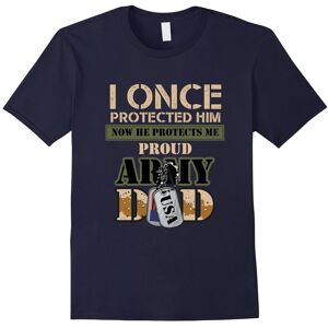Gildan (L) Men's Proud Army Dad of his Military Son T-Shirt-Father's Day Gildan (L) Men's Proud Army Dad of his Military Son T-Shirt-Father's Day