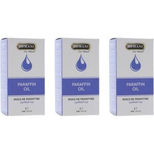 Unbranded Hemani Paraffin Herbal Oil 30ml Pack Of 3 Highly Refined Mineral Oil Skin Nour Unbranded Hemani Paraffin Herbal Oil 30ml Pack Of 3 Highly Refined Mineral Oil Skin Nour