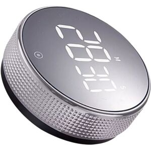 RYWOLT (Silver) Led Digital Magnetic Countdown Alarm Clock Study Stopwatc Kitchen Timer RYWOLT (Silver) Led Digital Magnetic Countdown Alarm Clock Study Stopwatc Kitchen Timer