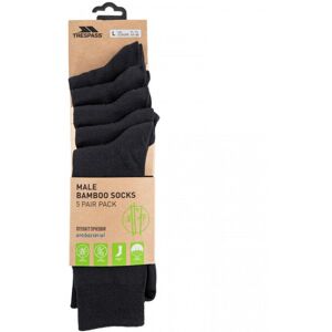 (7-11 UK, Black) Trespass Mens Daily Walking Socks (Pack of 5) (7-11 UK, Black) Trespass Mens Daily Walking Socks (Pack of 5)