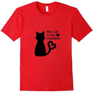 Gildan (XXXL) My Cat Is My Valentine T-Shirt Valentine's Day Love Cat Tee-Father's Day Gildan (XXXL) My Cat Is My Valentine T-Shirt Valentine's Day Love Cat Tee-Father's Day