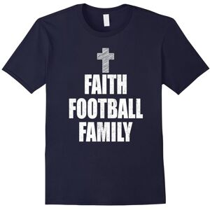 Gildan (S) Faith Football Family T-Shirt-Father's Day Gildan (S) Faith Football Family T-Shirt-Father's Day