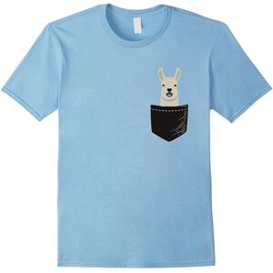 Gildan (M) Llama in Your Pocket Tshirt Gift Pet Love-Father's Day Gildan (M) Llama in Your Pocket Tshirt Gift Pet Love-Father's Day
