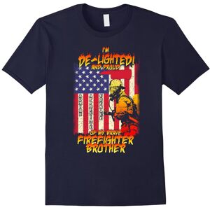 Gildan (L) Firefighter Brother tribute T-shirt for family & Friends-Father's Day Gildan (L) Firefighter Brother tribute T-shirt for family & Friends-Father's Day