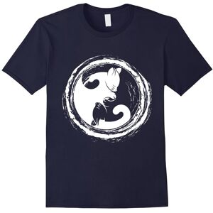 Gildan (XL) Cat Yin Yang T-Shirt For Unisex Pet Owner Shirts Gift For Cat Lover Tee Shi Gildan (XL) Cat Yin Yang T-Shirt For Unisex Pet Owner Shirts Gift For Cat Lover Tee Shi