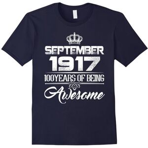 Gildan (M) September 1917 100th Birthday Gifts 100 yrs old Bday T-shirt-Father's Day Gildan (M) September 1917 100th Birthday Gifts 100 yrs old Bday T-shirt-Father's Day