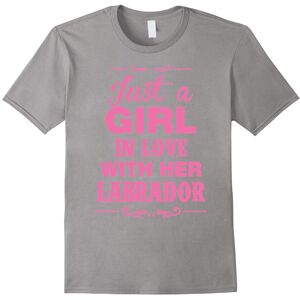 Gildan (XXXL) Labrador Girl T-shrit , Just a girl in love with her Labrado-Father's Day Gildan (XXXL) Labrador Girl T-shrit , Just a girl in love with her Labrado-Father's Day