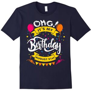 Gildan (M) OMG! It's My Birthday Gifts for Kids Born On 31st of August-Father's Day Gildan (M) OMG! It's My Birthday Gifts for Kids Born On 31st of August-Father's Day