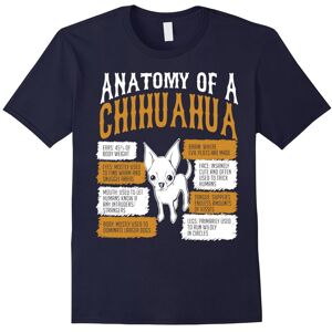 Gildan (XXL) Anatomy Of Chihuahua Dog Lovers T Shirt-Father's Day Gildan (XXL) Anatomy Of Chihuahua Dog Lovers T Shirt-Father's Day