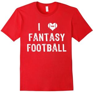 Gildan (M) I Love Fantasy Football Funny Draft Day T Shirt-Father's Day Gildan (M) I Love Fantasy Football Funny Draft Day T Shirt-Father's Day