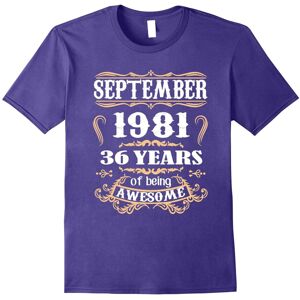 Gildan (M) September 1981 – 36th Birthday Gifts Funny Tshirt-Father's Day Gildan (M) September 1981 – 36th Birthday Gifts Funny Tshirt-Father's Day