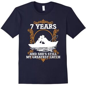 Gildan (S) Funny Fishing Anniversary Gifts for Him 7 Year Anniversary-Father's Day Gildan (S) Funny Fishing Anniversary Gifts for Him 7 Year Anniversary-Father's Day