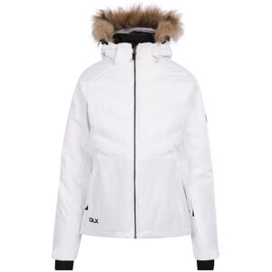 (L, White) Trespass Womens/Ladies Gaynor DLX Ski Jacket (L, White) Trespass Womens/Ladies Gaynor DLX Ski Jacket