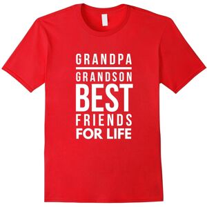 Gildan (S) Men's GrandPa and Grandson Best Friends For Life Family T-Shirt-Father's Day Gildan (S) Men's GrandPa and Grandson Best Friends For Life Family T-Shirt-Father's Day