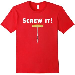 Gildan (XL) Screw It! Funny Corkscrew T-Shirt For Wine Lovers-Father's Day Gildan (XL) Screw It! Funny Corkscrew T-Shirt For Wine Lovers-Father's Day